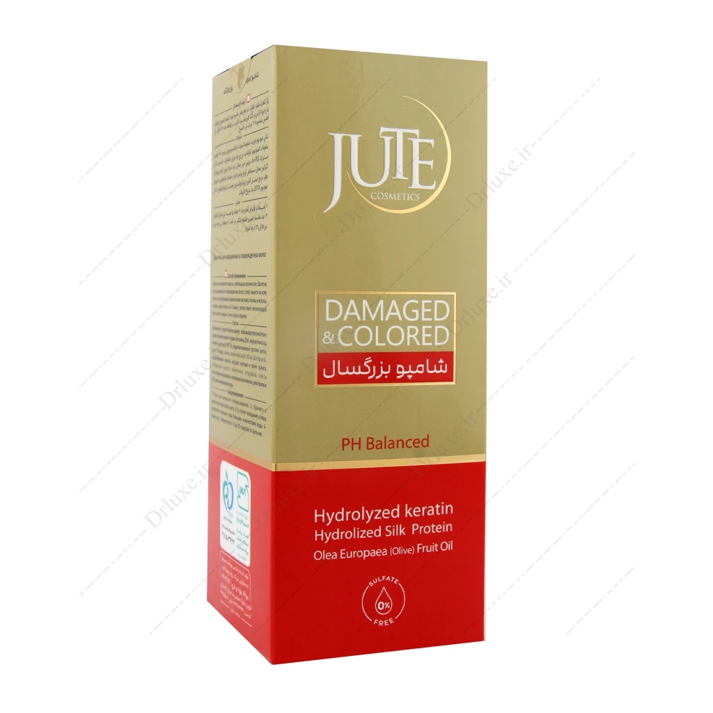 شامپو موی رنگ شده و آسیب دیده ژوت 250 میلی‌لیتر